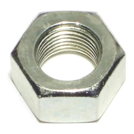 Midwest Fastener Hex Nut, 9/16"-18, Steel, Plain, 4 PK 60673
